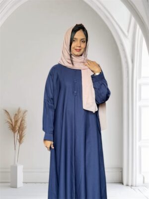 Turkish Plated Sleeves Design Abaya